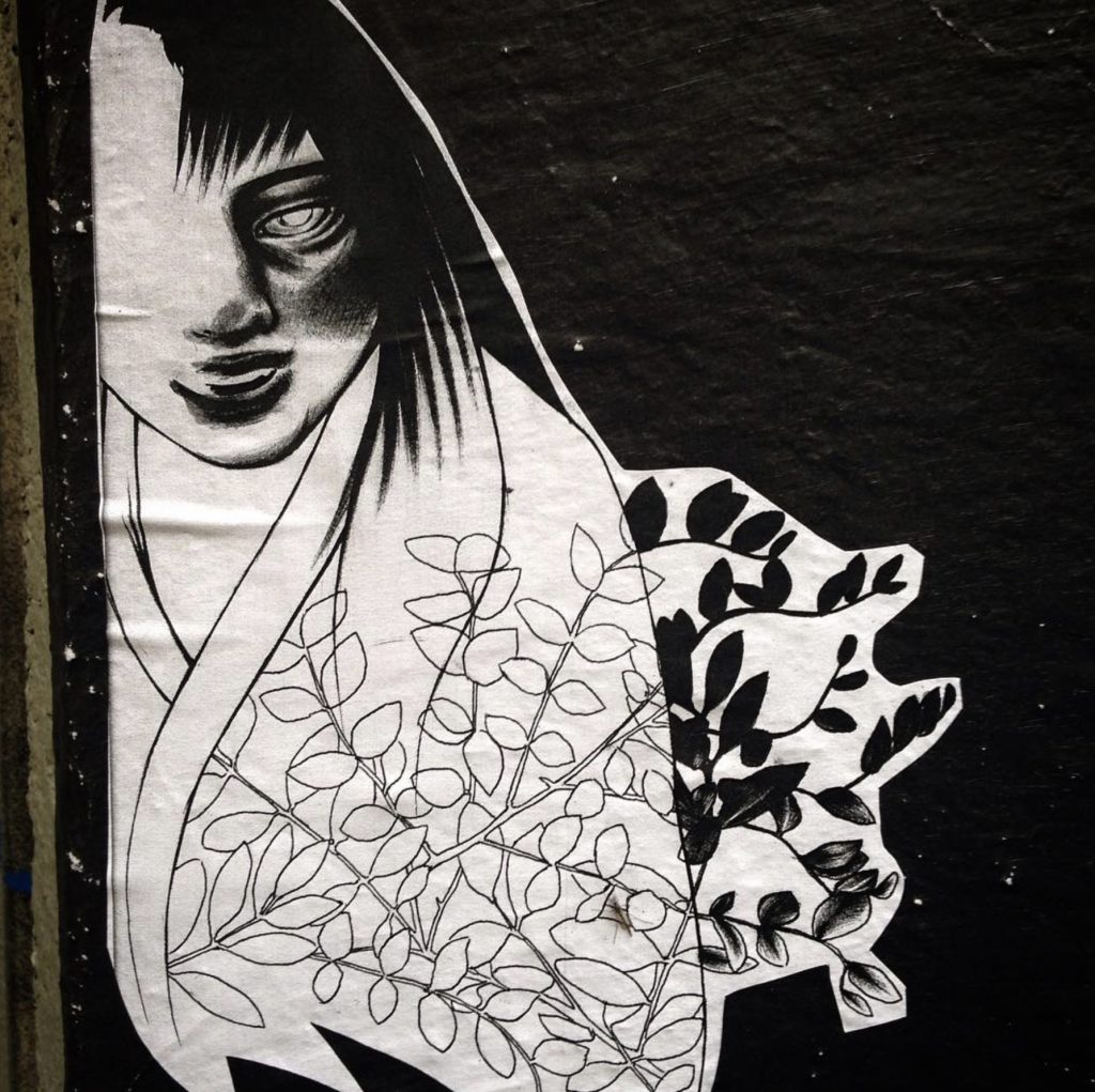Weatpaste art, Le Marais
