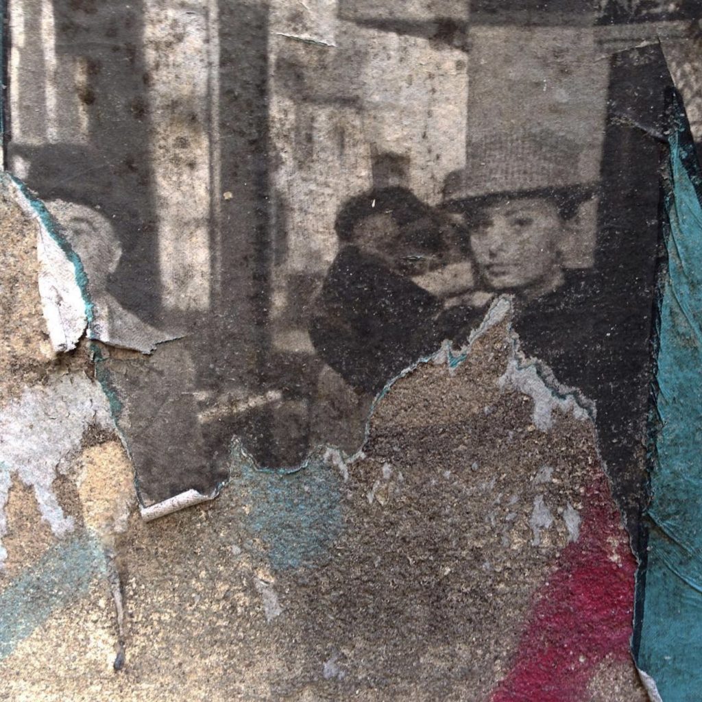 Weatpaste art, Rue Vieille du Temple, Paris